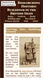 Mobile Screenshot of buildinghistory.org
